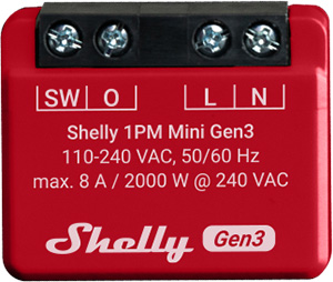 Shelly 1PM Mini Gen3